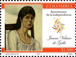 Heroines of Independence - Juana Velasco Gallo