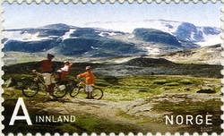 Tourist stamps - Bicycle riding