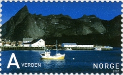 Tourist stamps - Riene in Lofoten