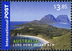 Stamp, Island Jewels - Lord Howe Island. NSW, Australia,  