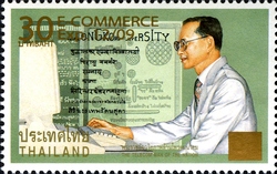 Definitive - Telecom Man of the Nation overprint