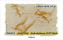 Stamp, Touch, France,  