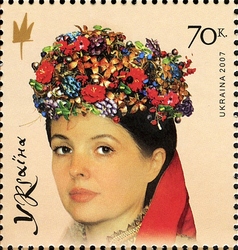 Traditional Wedding Head-dresses of Ukrainians - Garland. The Land of Ivano-Frankivsk