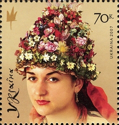 Traditional Wedding Head-dresses of Ukrainians - Garland. The Land of Ternopil