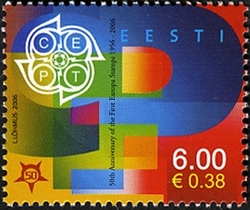Europa stamps Golden Anniversary