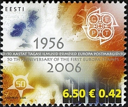 Europa stamps Golden Anniversary
