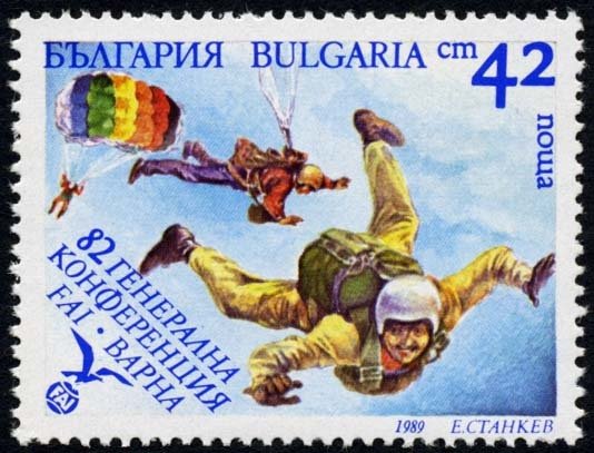 Parachutist in the Event