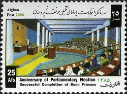 Anniversary of Parliamentary Elections - Successful Completion of Bonn Process