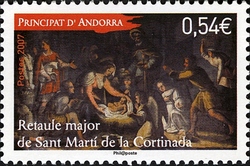Prehistory - Retaule Major  de Sant Marti de la Cortinada