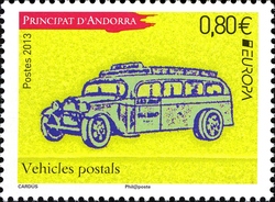 Europa 2013 - Postal vehicle