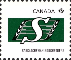 Stamp, CFL Teams - Saskatchewan Roughriders, Canada,  