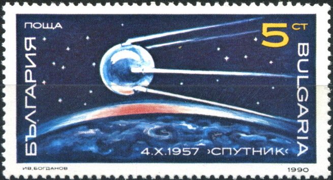 Sputnik - First Artificial Satellite, 1957)