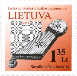 Lithuanian Folk Music instruments - Traditional plucked string instrument of Suvalkija