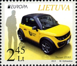 Europa - Postal Vehicles - Tazzari Zero