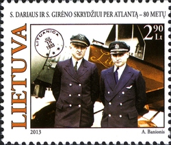 80th Anniversary of the Transatlantic flight by S Darius and S Girenas