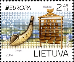 Europa 2014 - National Musical Instruments - Goat Horn and Wooden Bells