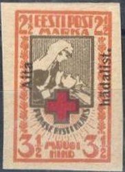 Red Cross issue overprinted (imperf.)