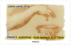 Stamp, Touch, France,  