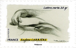 Stamp, Touch, France,  