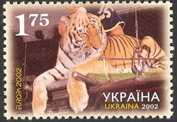 Europa 2002 - National Circus of Ukraine - Tiger