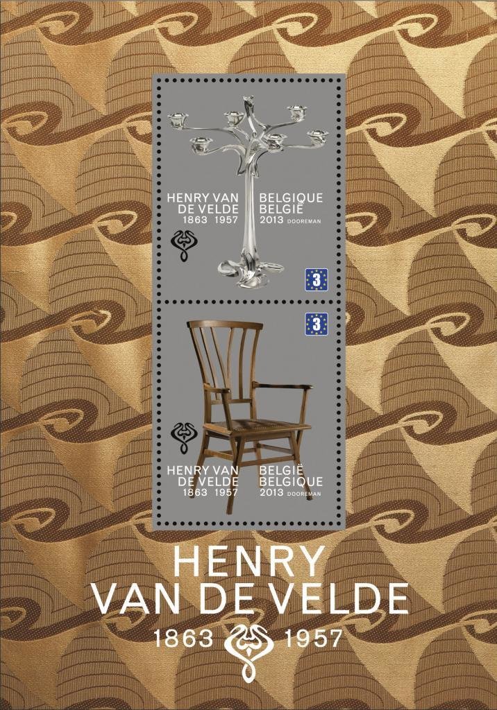 Sheetlet Henry Van de Velde 1863 - 1957