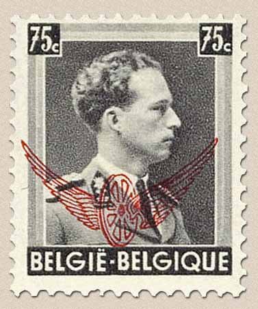 Service stamp: King Leopold III with overprint winged wheel