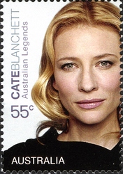 Stamp, Australian Legends of the Screen - Cate Blanchett, Australia,  