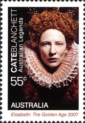 Stamp, Australian Legends of the Screen - Cate Blanchett, Australia,  