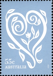 Stamp, With Love, Australia,  