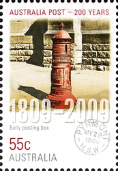 Australia Post - 200 Years - Early Post Box