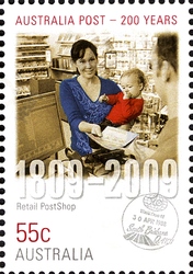 Australia Post - 200 Years - Retail PostShop