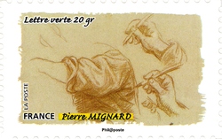 Stamp, Touch, France,  