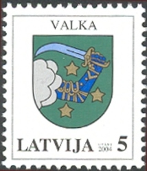 Coats of Arms of Regions and Towns of Latvia - Valka