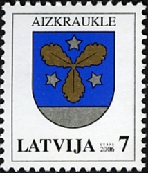 Coats of Arms of Regions and Towns of Latvia - Aizkraukle