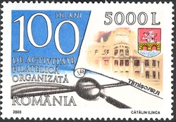 Romanian Postage Stamp Day - 100 Years of Organised Philatelic Activity in Timisoara