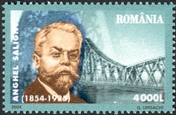 Stamp, Anniversaries - Personalities (I) - Anghel Saligny, Romania,  