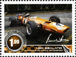New Zealand Champions of Motor Sport - Bruce McLaren