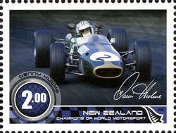 New Zealand Champions of Motor Sport - Denny Hulme