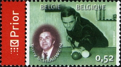 Belgian International Sport Champions - Billiards - 1969 A Schrauwen