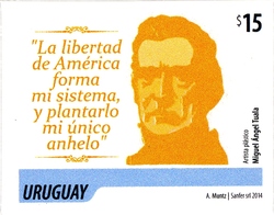 Stamp, Definitive - 250 Years since the Birth of José Gervasio Artigas, Uruguay,  