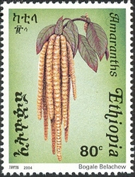 Stamp, Amaranths, Ethiopia,  