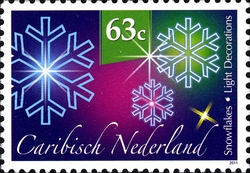 December Stamps - Snowflakes