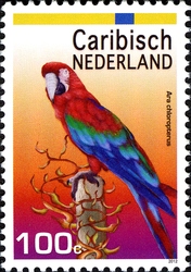 Birds - Red and Green Macaw