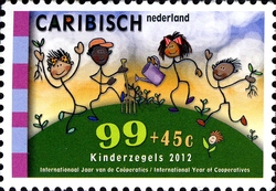 Youth Care stamp - Year of the Cooperatives