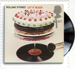 Stamp, Classic Album Covers - Rolling Stones - Let it Bleed, United Kingdom of Great Britain & Northern Ireland,  