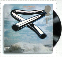 Stamp, Classic Album Covers - Mike Oldfield - Tubular Bells, United Kingdom of Great Britain & Northern Ireland,  
