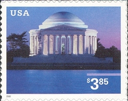 Jefferson Memorial Priority Mail