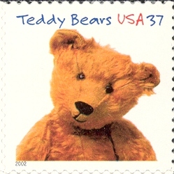 Stamp, Teddy Bears celebrate 100th Anniversary, United States of America,  