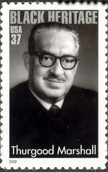First Black Supreme Court Justice Thurgood Marshall