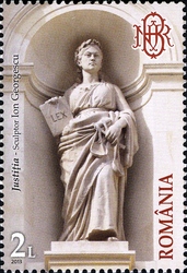 Architecture - National Bank of Romania Palace - Allegorical Statues